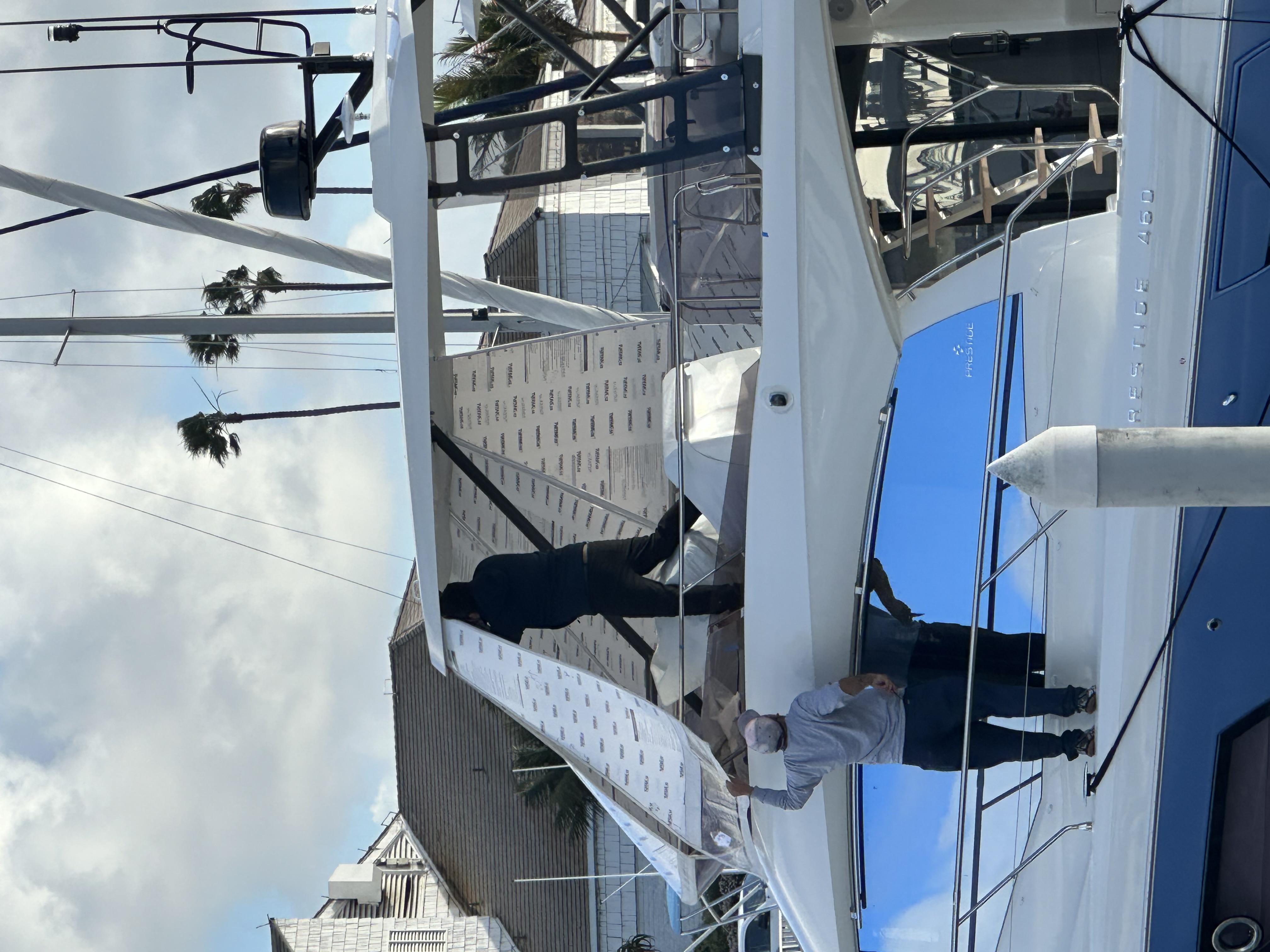 Isinglass and enclosure services for boats